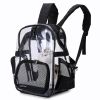 Transparent Pet Backpack Cat Backpack Carrier for Small Dog Kittens Breathable Mesh Window Travel Carrier Bag Weight up To 10lbs for Puppy Kitty Trave