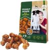 Dog Peanut Butter Bones with Cranberry Rawhide Free Chew Treats Pet Natural Mini & Big Organic Snacks Healthy Collagen & Bulk Best Chews for Small & L