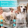 Detoxification supplement for dogs, herbal formula, helps with natural detoxification of the dog's liver, kidneys, and lymphatic